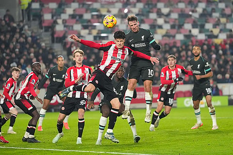 English Premier League Soccer Match: Brentford Vs Liverpool