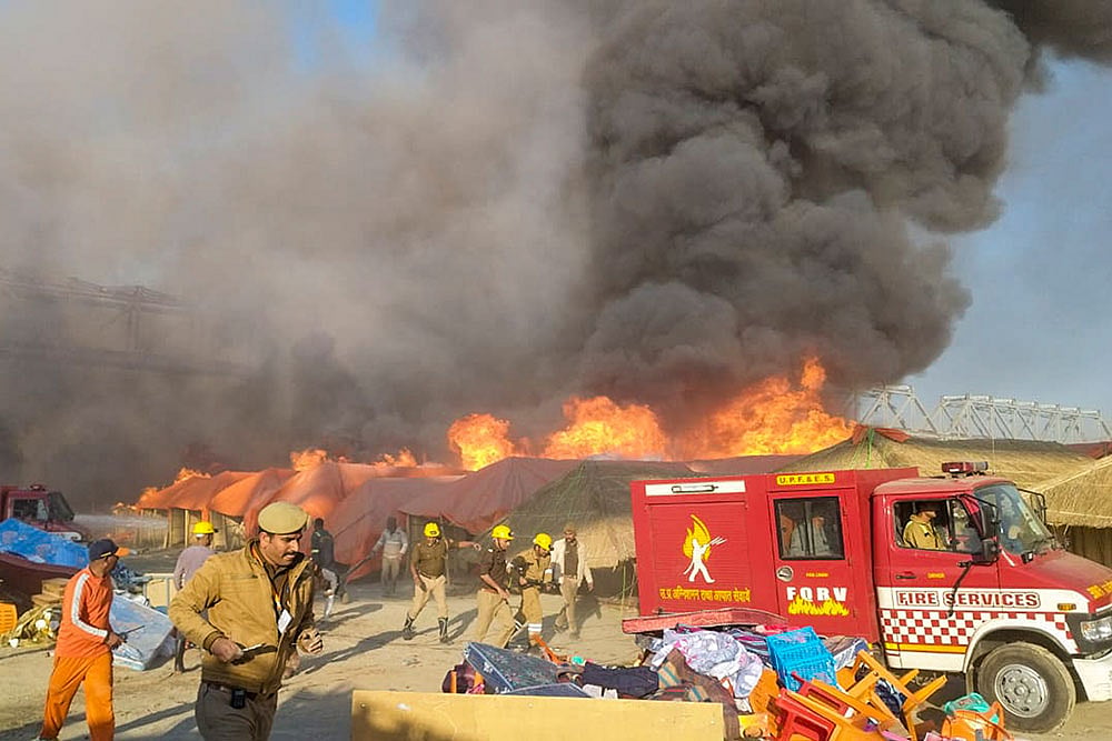 Cylinder Blast Mahakumbh