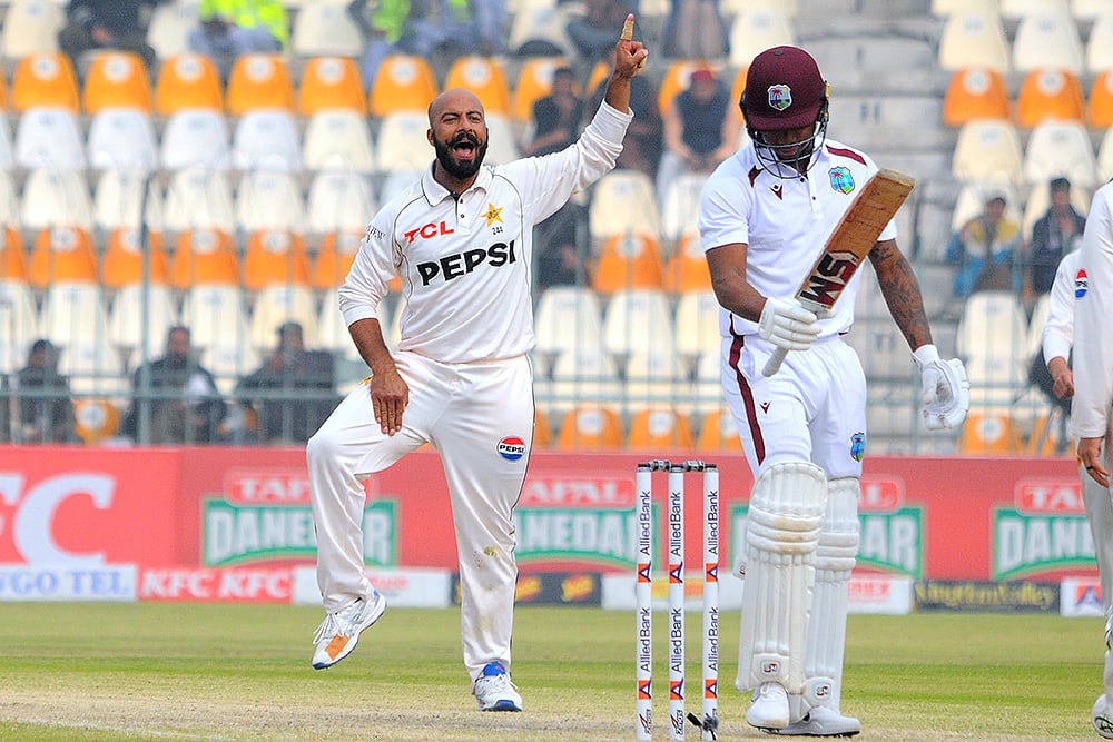 Pakistan Vs West Indies 1st Test Cricket Day 3 photos: 
