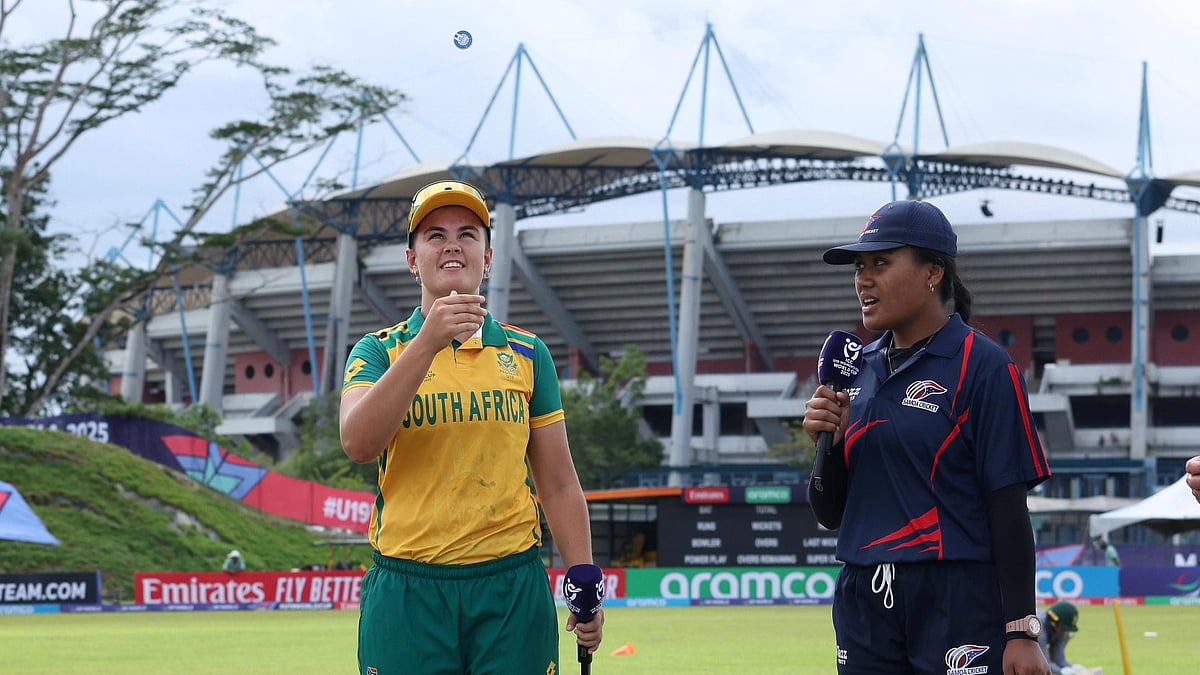 X | Proteas Women  : South Africa Vs Samoa ICC Women's Under-19 T20 World Cup 2025, Toss.