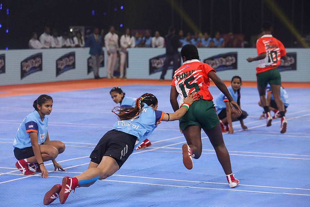 Kho Kho World Cup championship womens semi-final match India vs South Africa 