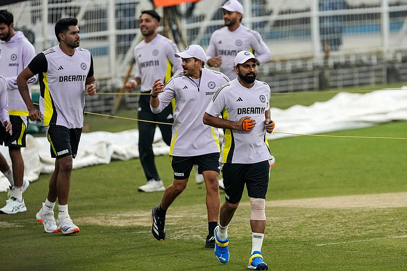 India vs England T20 Cricket series Indian team practice session photos: Mohammed Shami