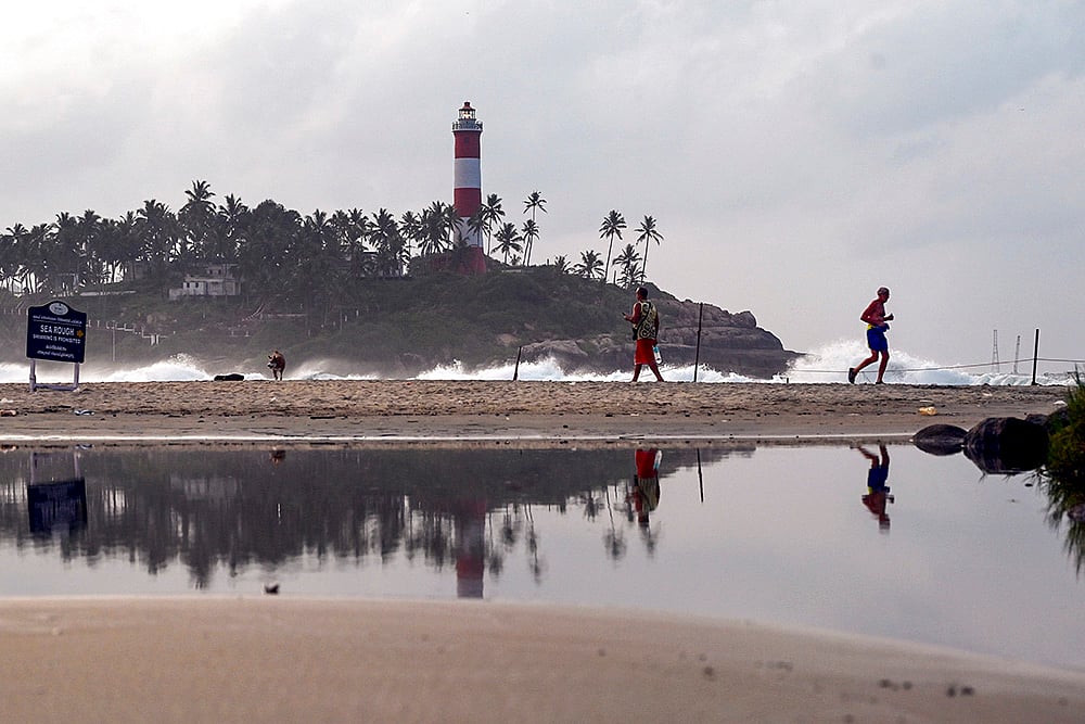 Lighthouse Beach at Keralas Kovalam