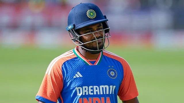 Sanju Samson. - AP
