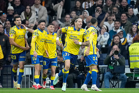 La Liga 2024-25: Fabio Silva celebrates after scoring a goal