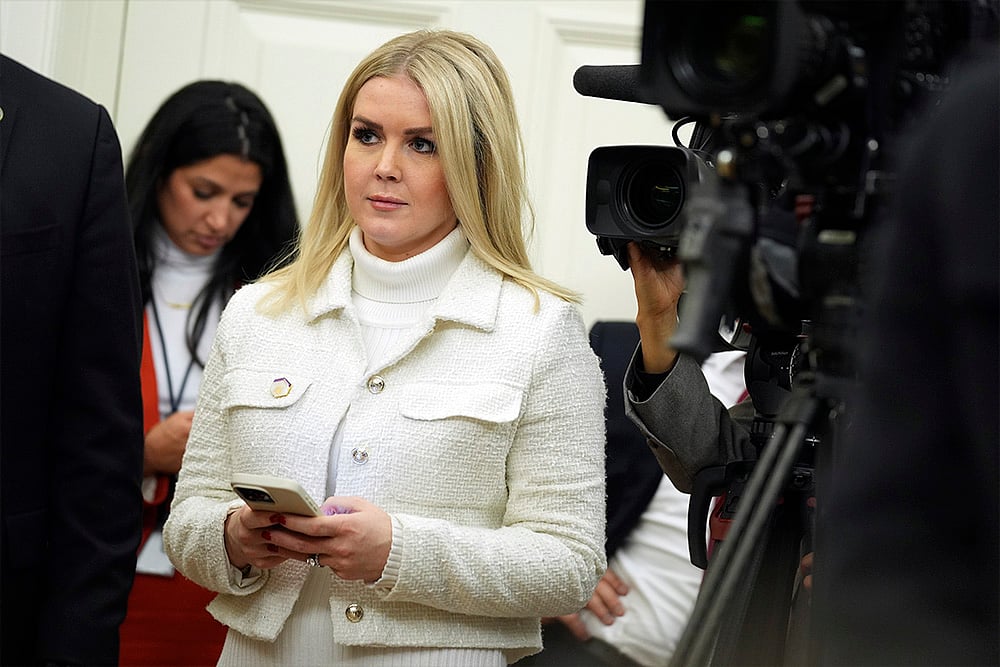 White House press secretary Karoline Leavitt - | Photo: AP/Evan Vucci