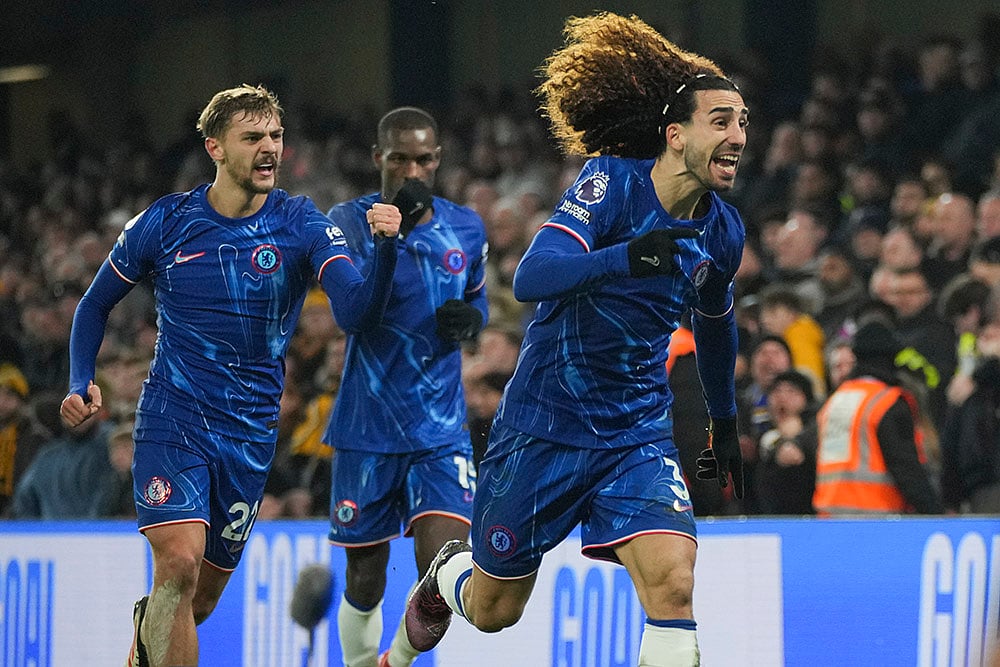 English Premier League soccer Chelsea Vs Wolverhampton Wanderers- Marc Cucurella