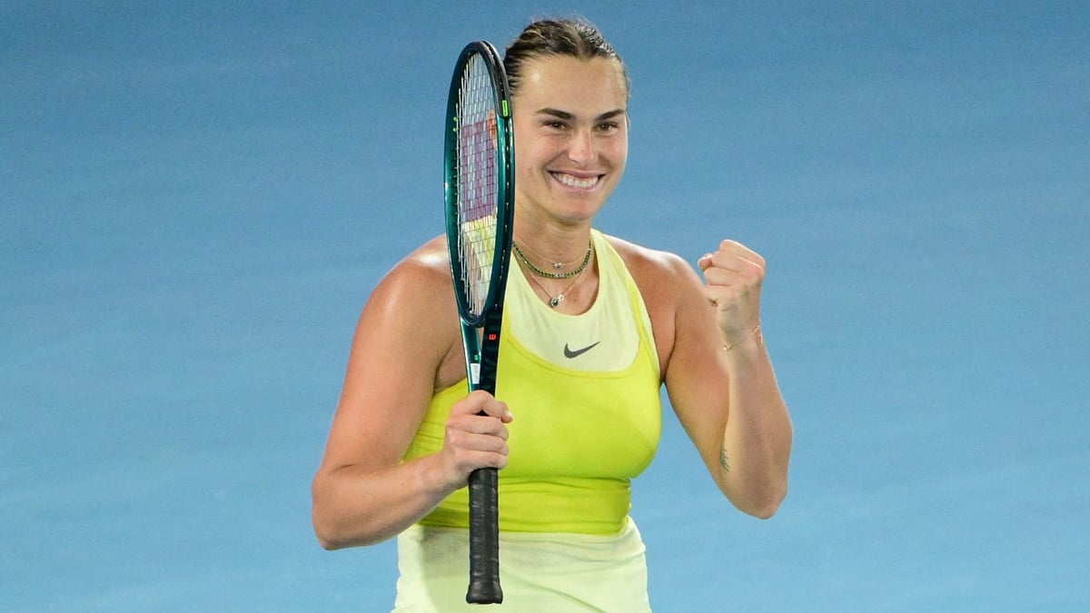 Aryna Sabalenka is into the semi-finals.