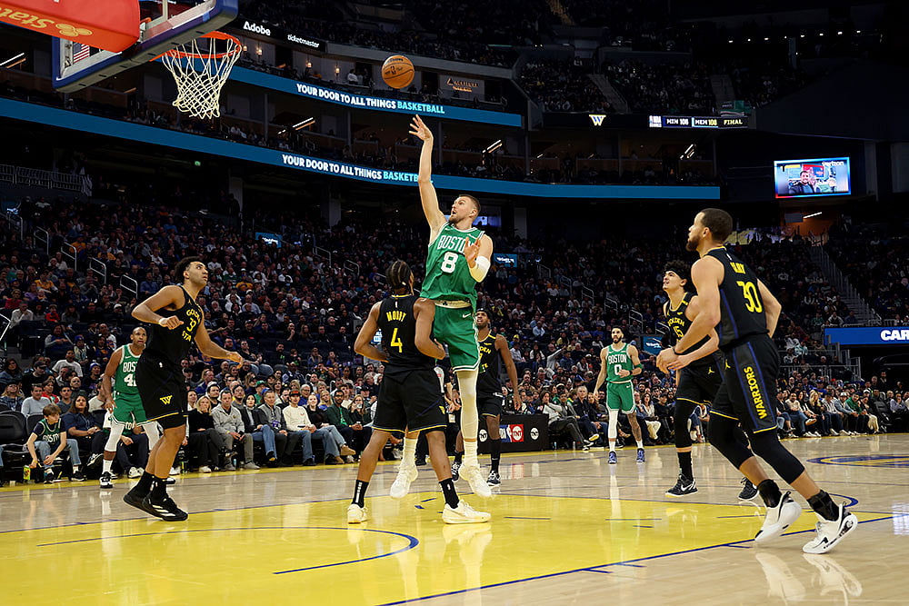 | Photo: AP/Jed Jacobsohn : NBA: Boston Celtics vs Golden State Warriors