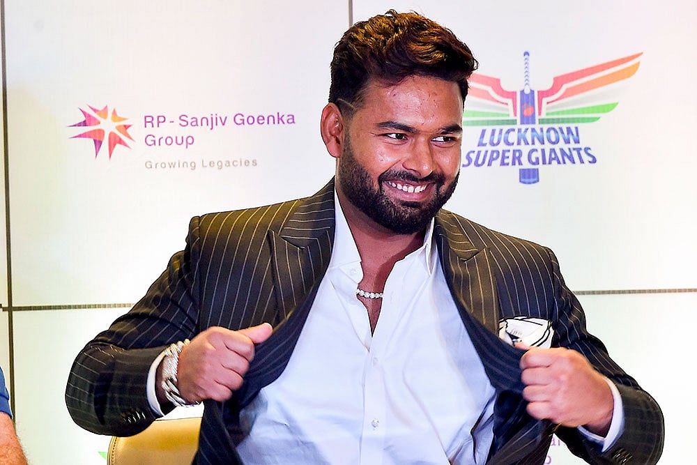 Cricketer Rishabh Pant - | Photo: PTI