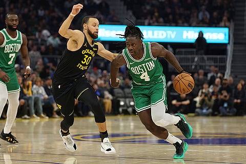 Basketball: Golden State Warriors vs Boston Celtics