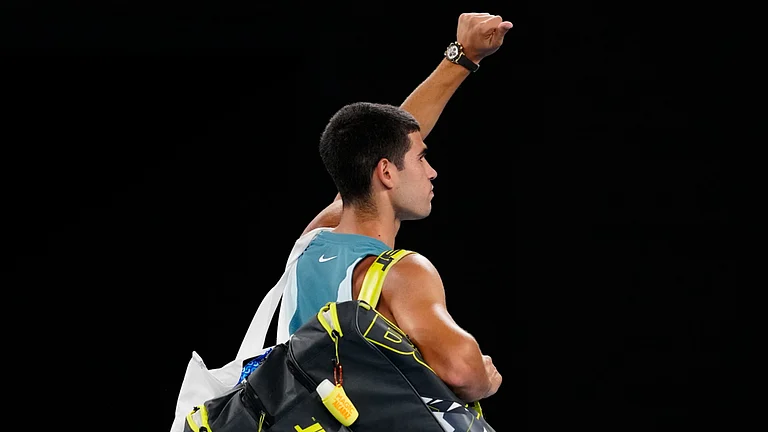Carlos Alcaraz bowed out of the Australian Open - null