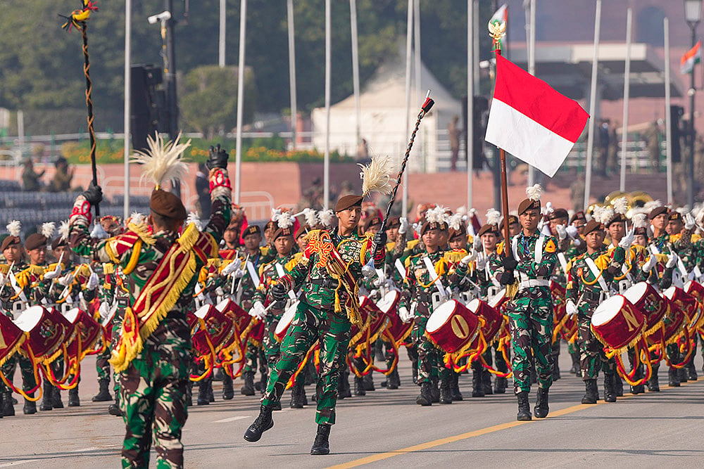 Rehearsal for Republic Day parade 2025 at Kartavya Path in New Delhi_4