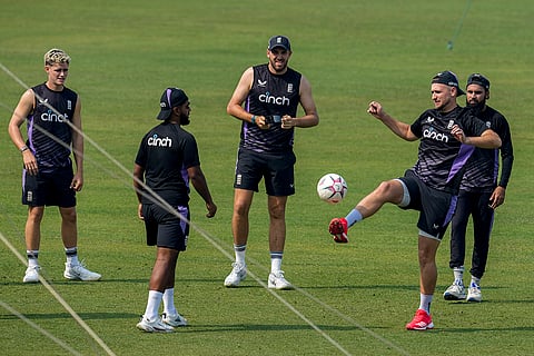IND vs ENG 1st T20: England players during training session