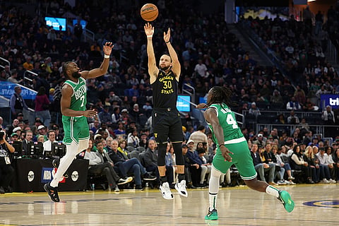 NBA: Golden State Warriors vs Boston Celtics