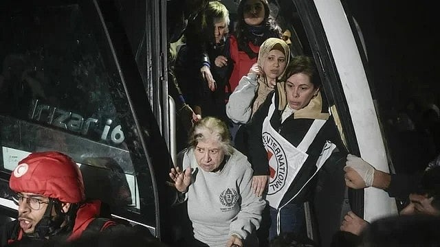 Gaza Ceasefire: First 3 Israeli Hostages released Reunite With Their Mothers In Israel
