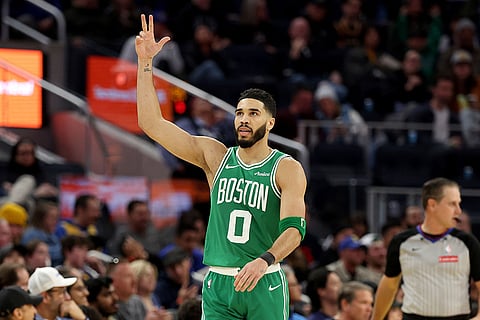 NBA Basketball Game: Boston Celtics vs Golden State Warriors