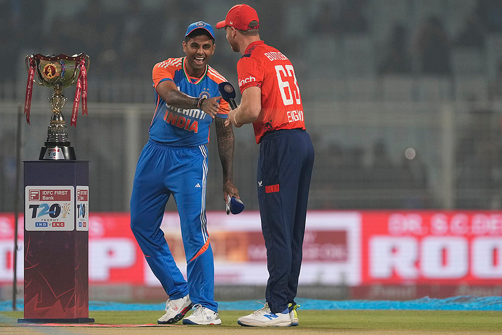 India Vs England Cricket IND vs ENG 1st T20I match at Eden Gardens in Kolkata: Suryakumar Yadav