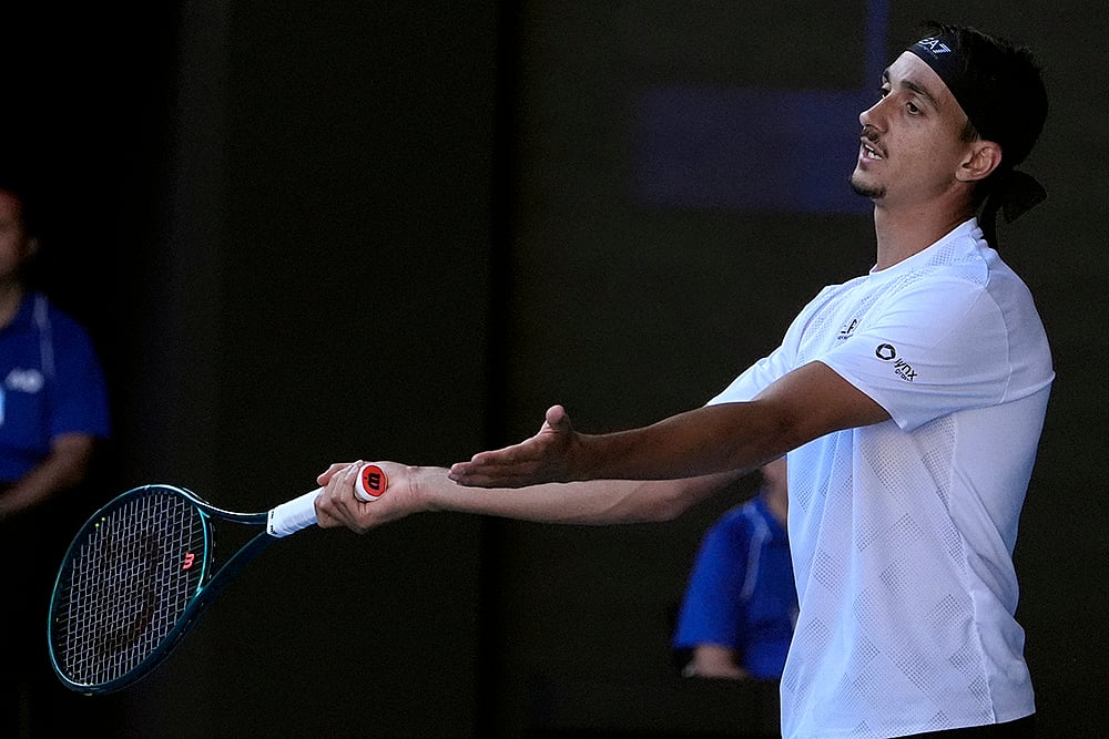 Australian Open tennis championship 2025 quarterfinal - Ben Shelton vs Lorenzo Sonego