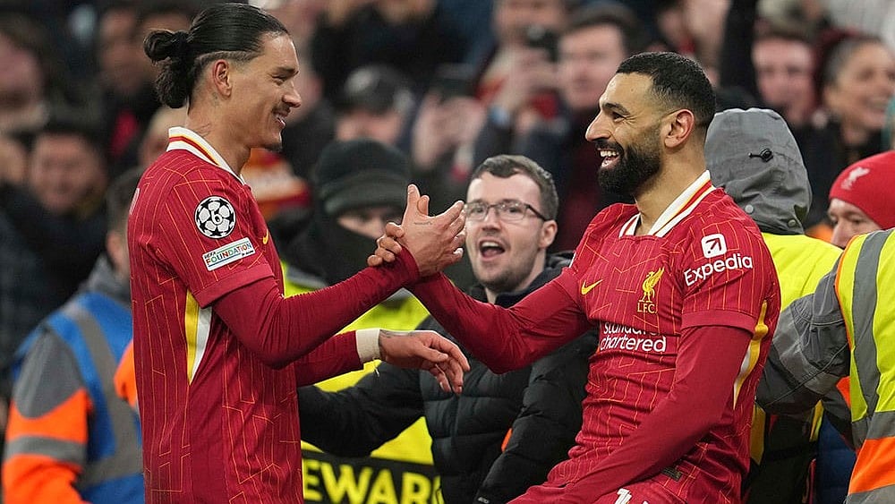 UEFA Champions League soccer Liverpool vs Lille - Mohamed Salah