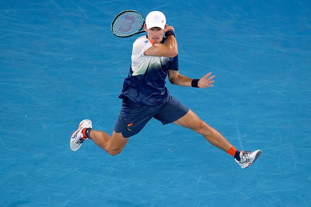 Australian Open tennis championship: Alex de Minaur vs Jannik Sinner