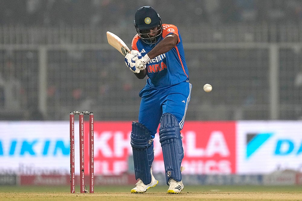 India Vs England Cricket IND vs ENG 1st T20I match at Eden Gardens in Kolkata: Sanju Samson 