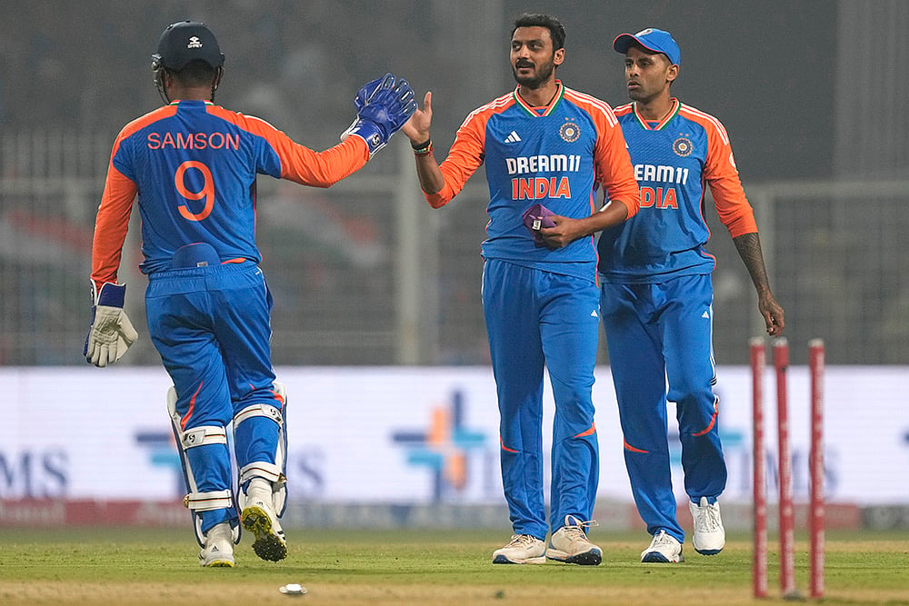India Vs England Cricket IND vs ENG 1st T20I match at Eden Gardens in Kolkata: Axar Patel