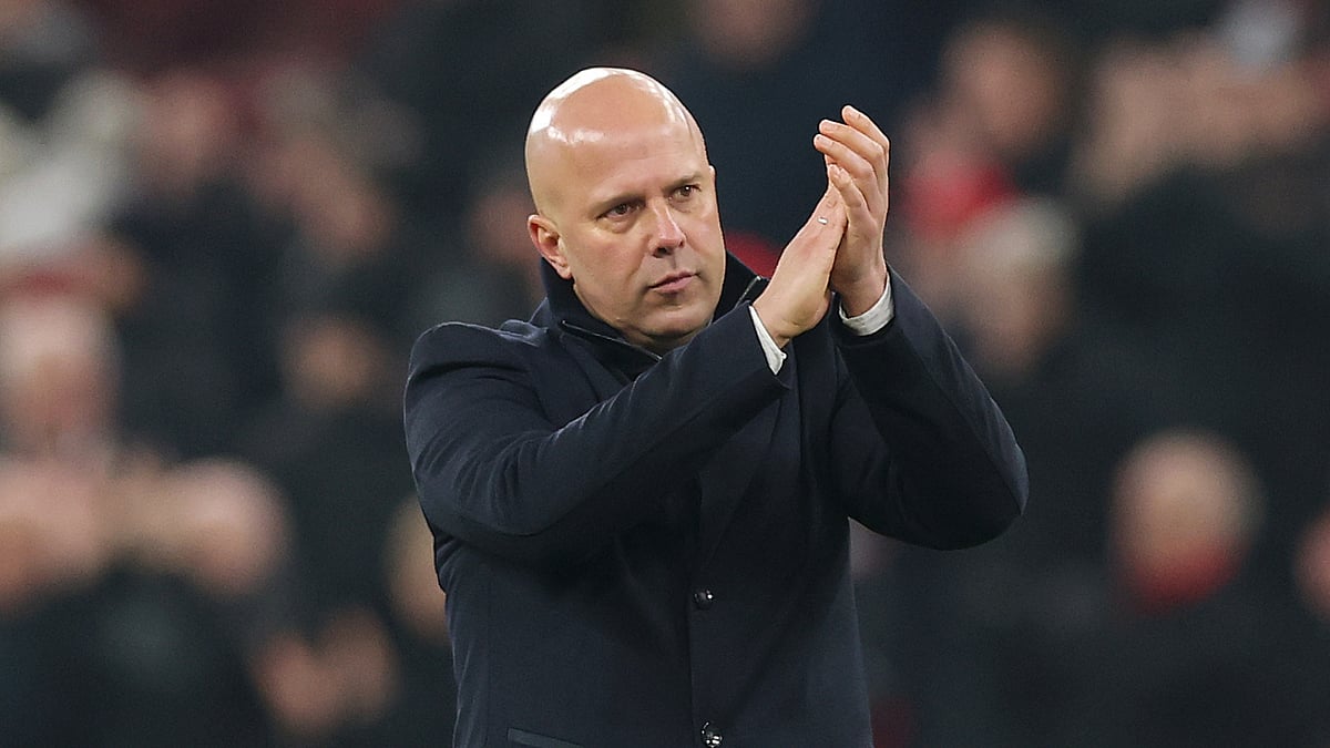 Arne Slot following Liverpool's 2-1 win over Lille - null