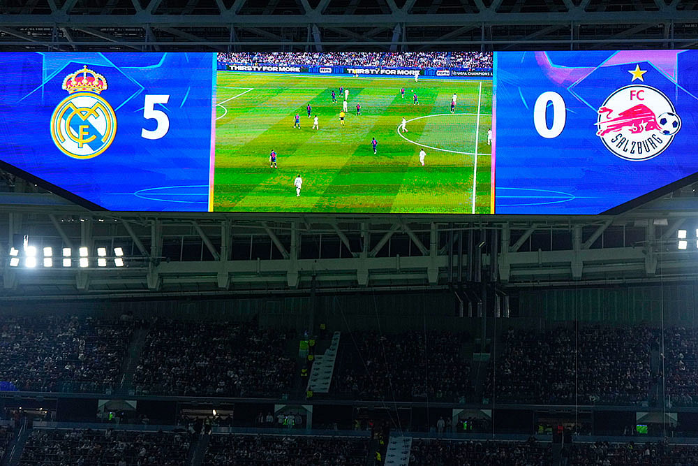 Champions League: Real Madrid vs FC Salzburg
