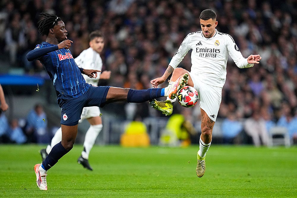 Soccer Champions League: FC Salzburg vs Real Madrid