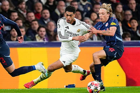 Spain Soccer Champions League: Real Madrid vs FC Salzburg