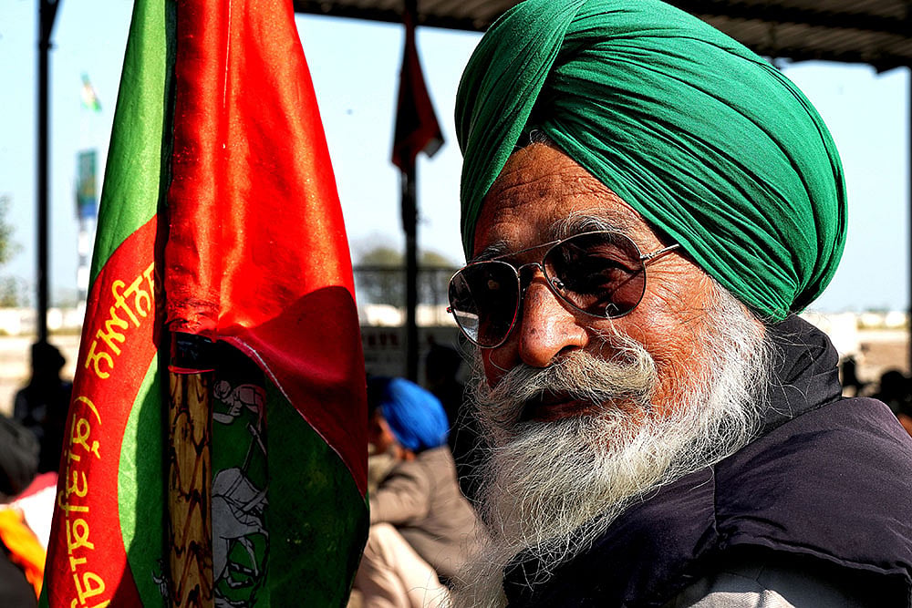 Farmers Protest - Senior Citizens Elderly Farmers- 