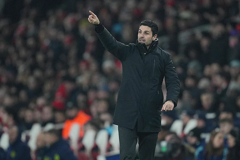 UEFA Champions League Football - Arsenal and Dinamo Zagreb_Mikel Arteta