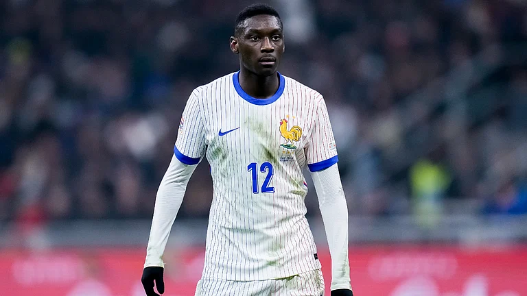 France striker Randal Kolo Muani - null