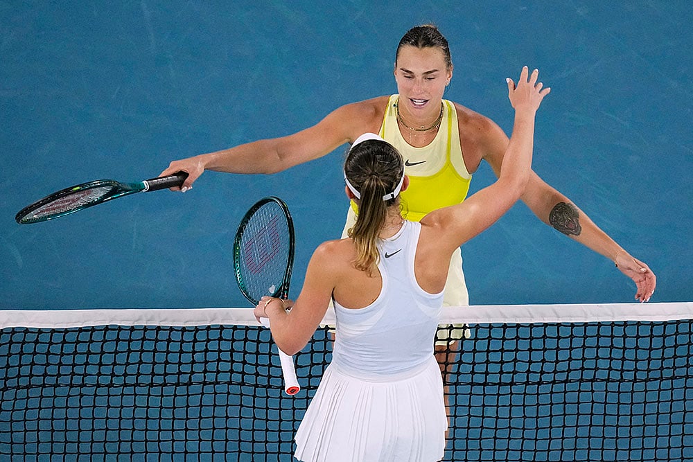 Australian Open 2025 Womens Singles Semi-final - Aryna Sabalenka vs Paula Badosa