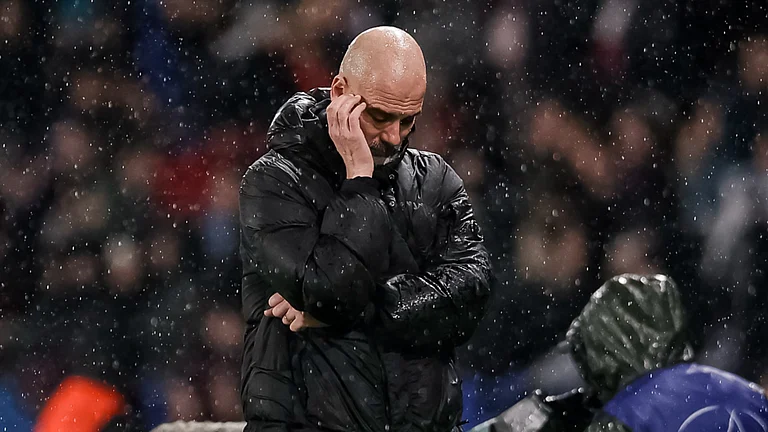 It was a miserable trip to Paris for Pep Guardiola - null
