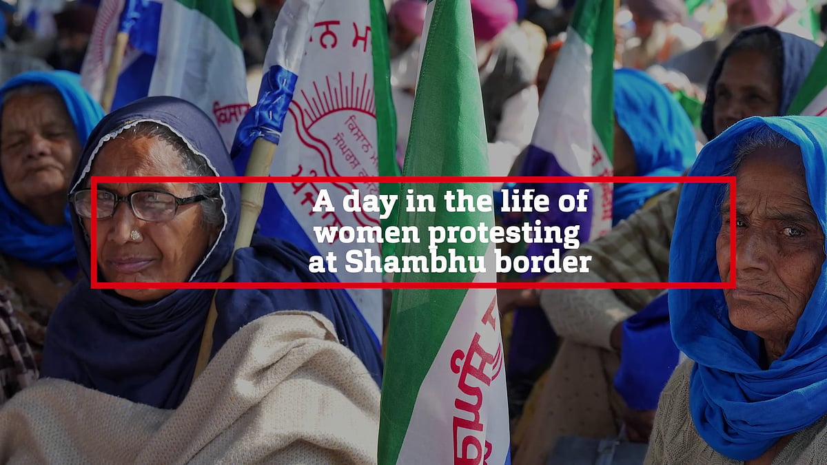 Women Protestors at Shambhu Border 