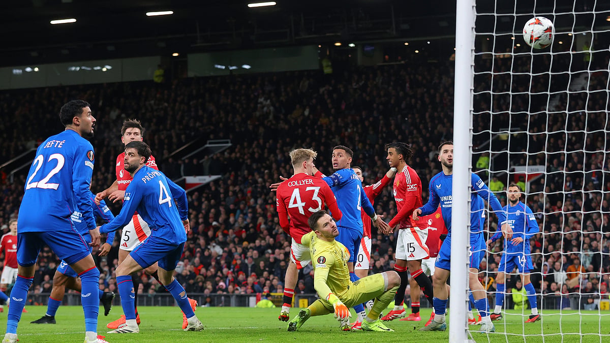 Jack Butland looks on in despair