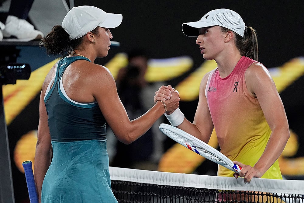 Australian Open 2025 Womens Singles Semi-final - Madison Keys Vs Iga Swiatek