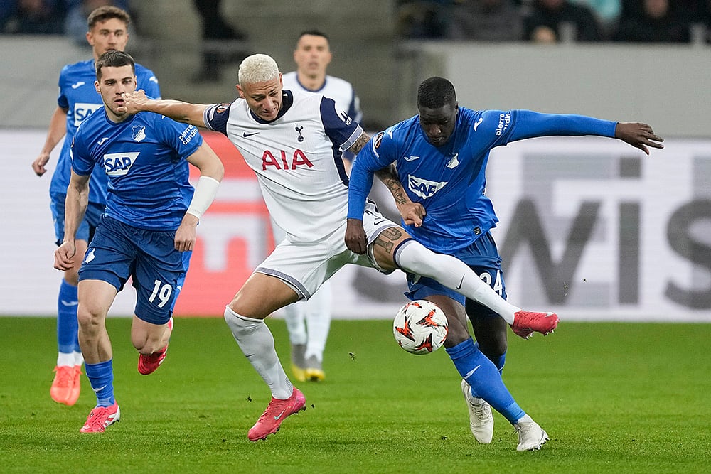 UEFA Europa League 2024-25- Hoffenheim vs Tottenham -
