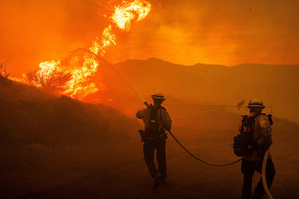 US Fire season California Wildfires -Hughes Fire