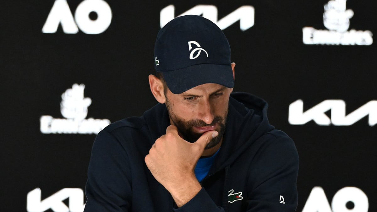 Novak Djokovic could not overcome his latest injury