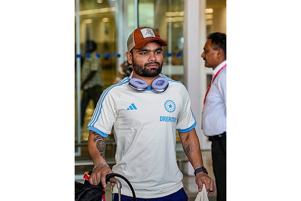 Indian team arrival ahead of 2nd T20I in Chennai -Rinku Singh