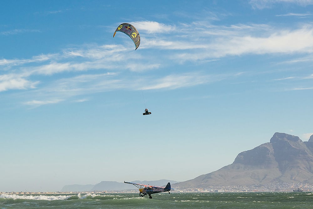 Plane Jump 2025 South Africa - Kitesurfer Lasse Walker
