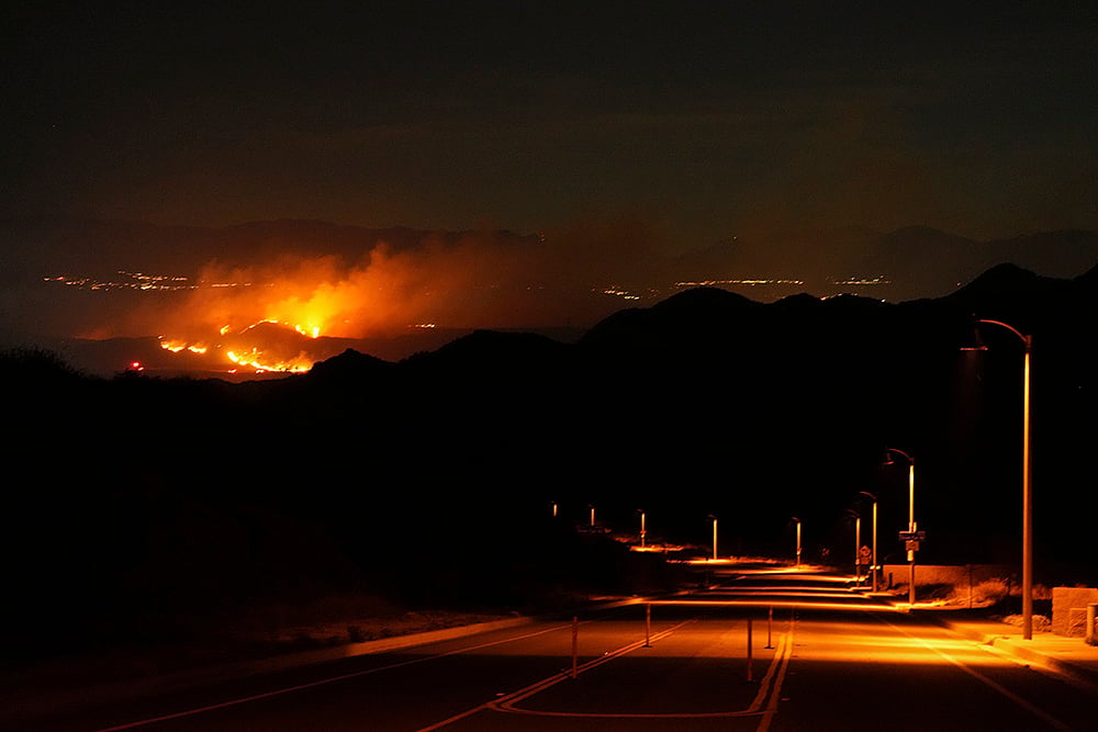 US Fire season California Wildfires -Hughes Fire