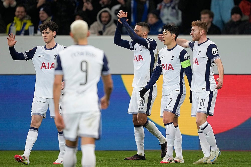 UEFA Europa League 2024-25- Hoffenheim vs Tottenham -Son Heung-min