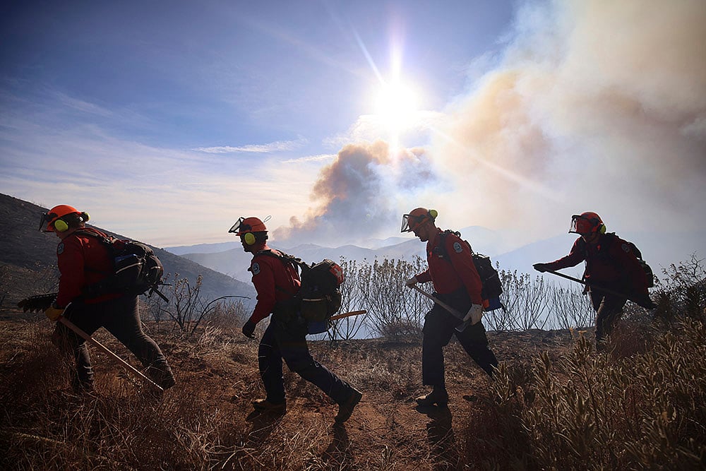 US Fire season California Wildfires -Hughes Fire