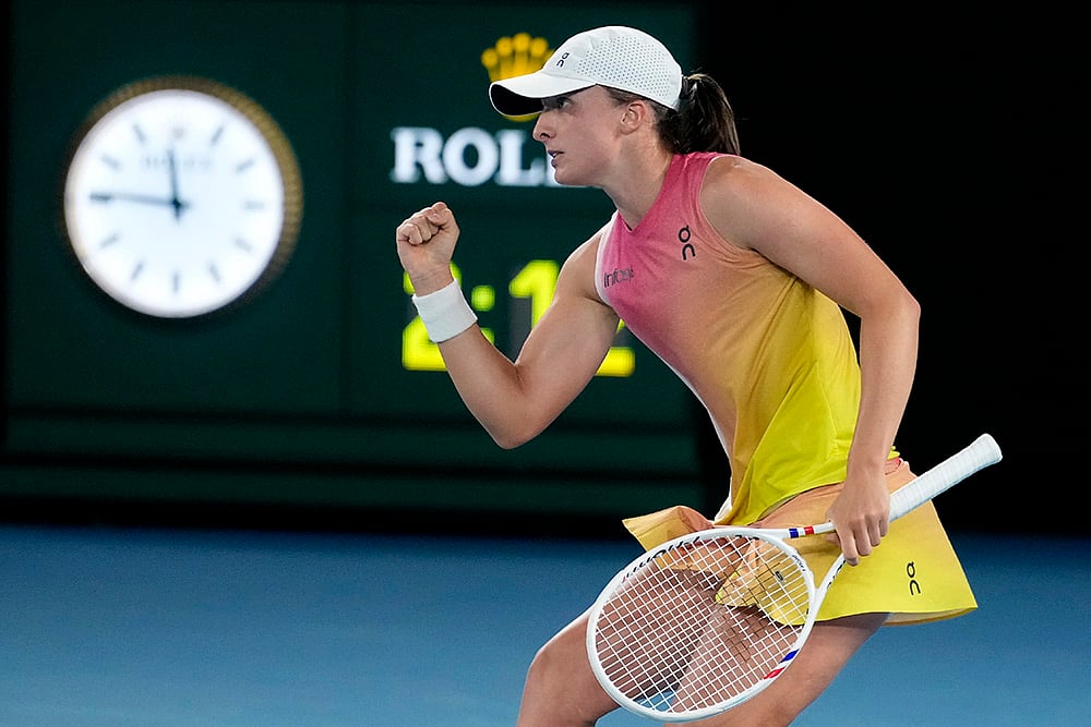 Australian Open 2025 Womens Singles Semi-final - Madison Keys Vs Iga Swiatek