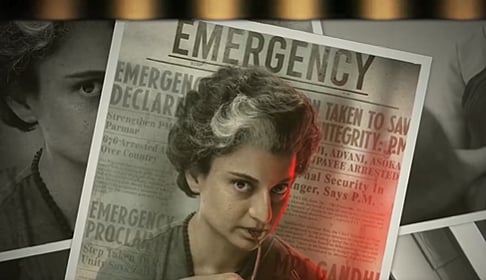 X/@ATSBB : Kangana Ranaut-starrer movie 'Emergency'