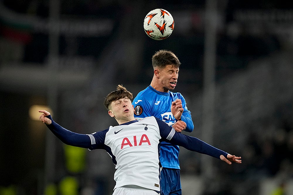 UEFA Europa League 2024-25- Hoffenheim vs Tottenham -Mikey Moore
